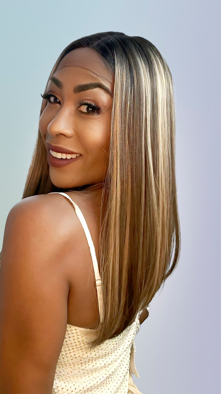 Lace Front premium Domenica - Morena iluminada #NTPDHL1B/8/26R