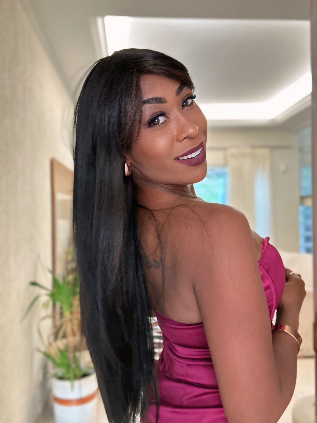 Wig premium Paola - morena iluminada #F1B/30