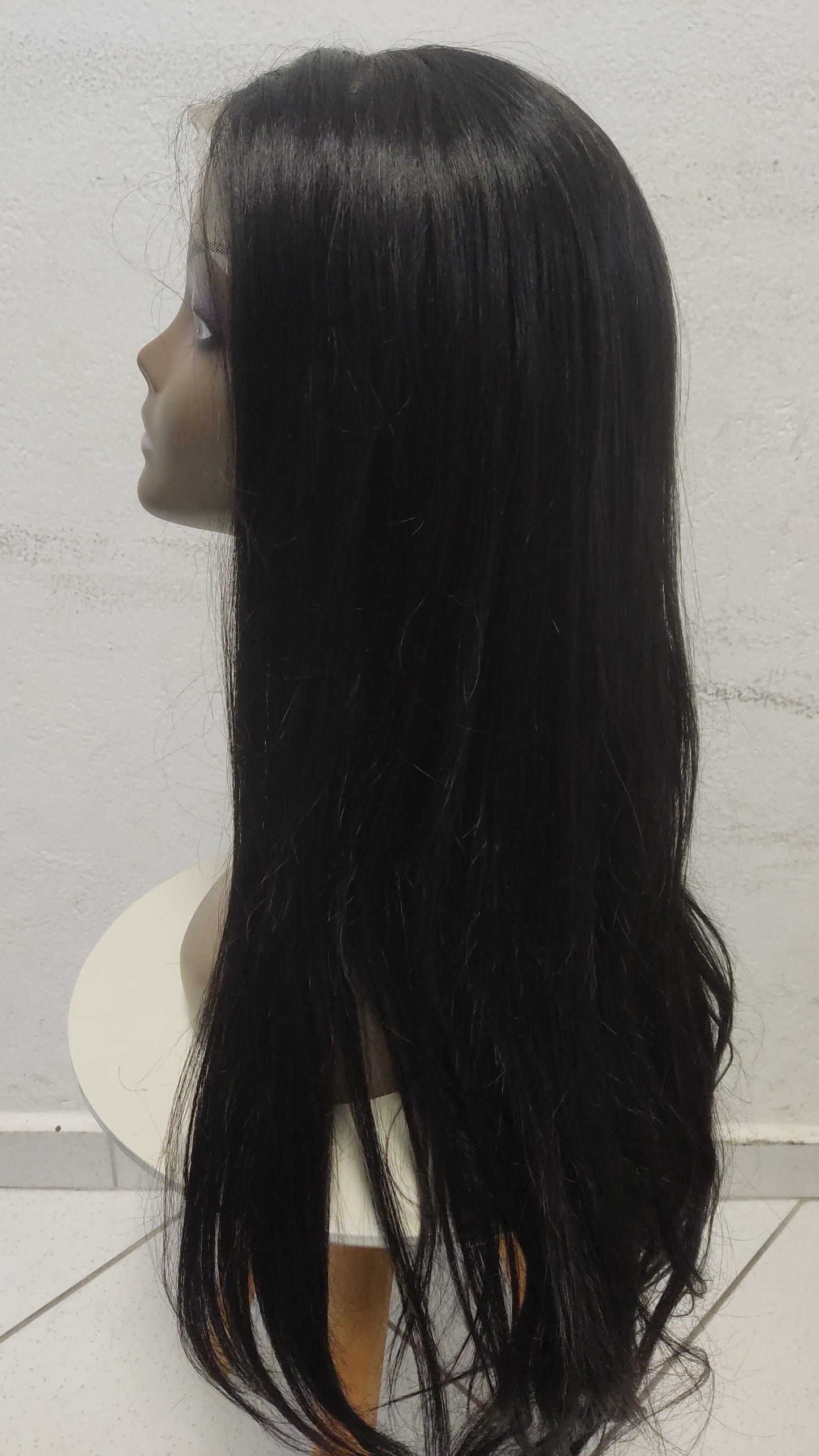 Outlet #33 Lace Front Super Premium Lua Luxo - Castanho Escuro (TELA CORTADA)