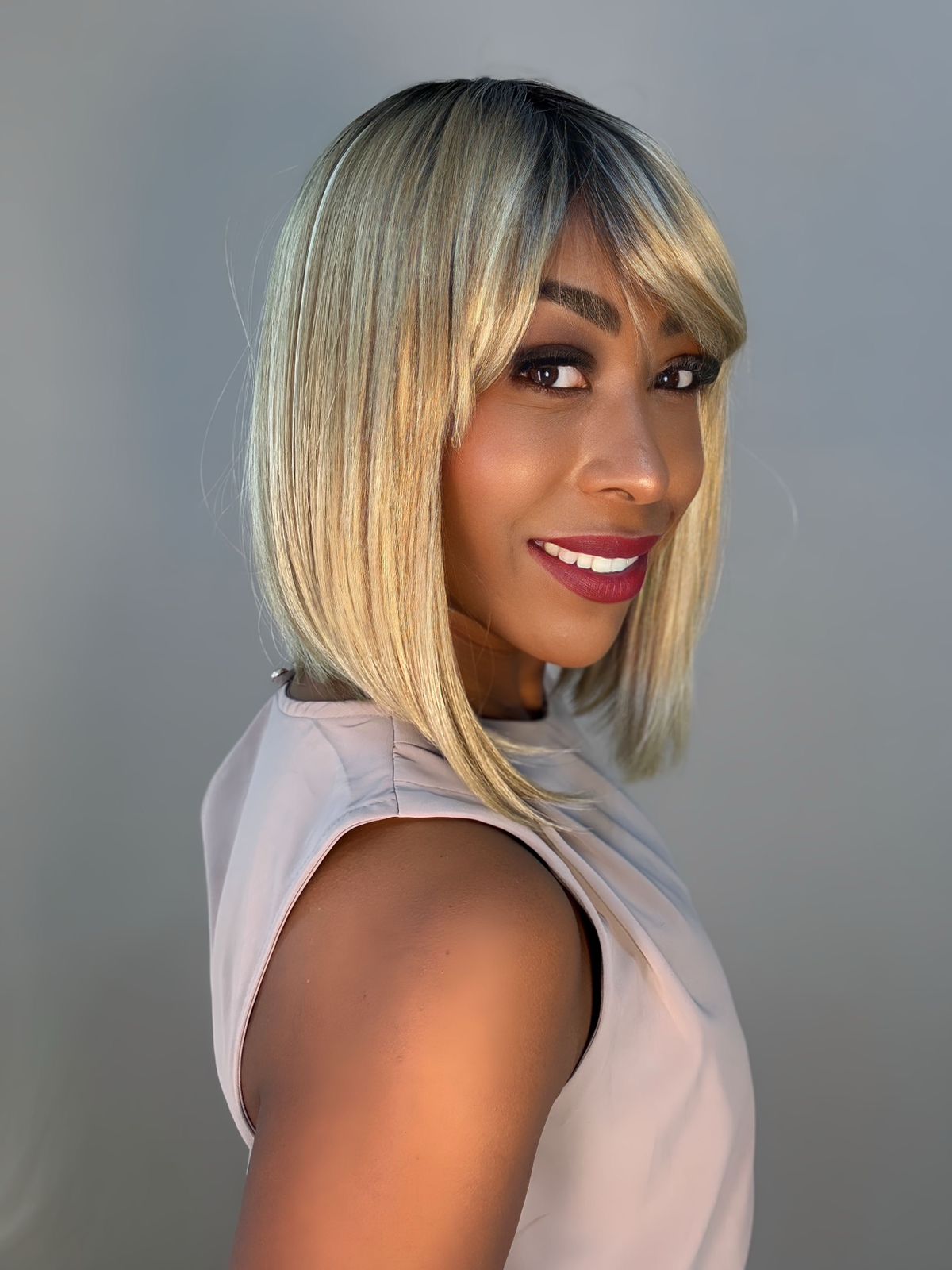 Wig Premium Victoria - Loiro #NTPN4/16A/613A