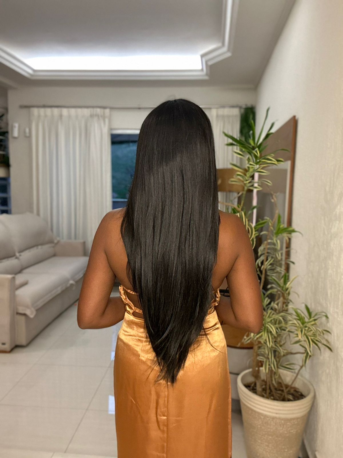 Wig premium Paola - castanho escuro #2