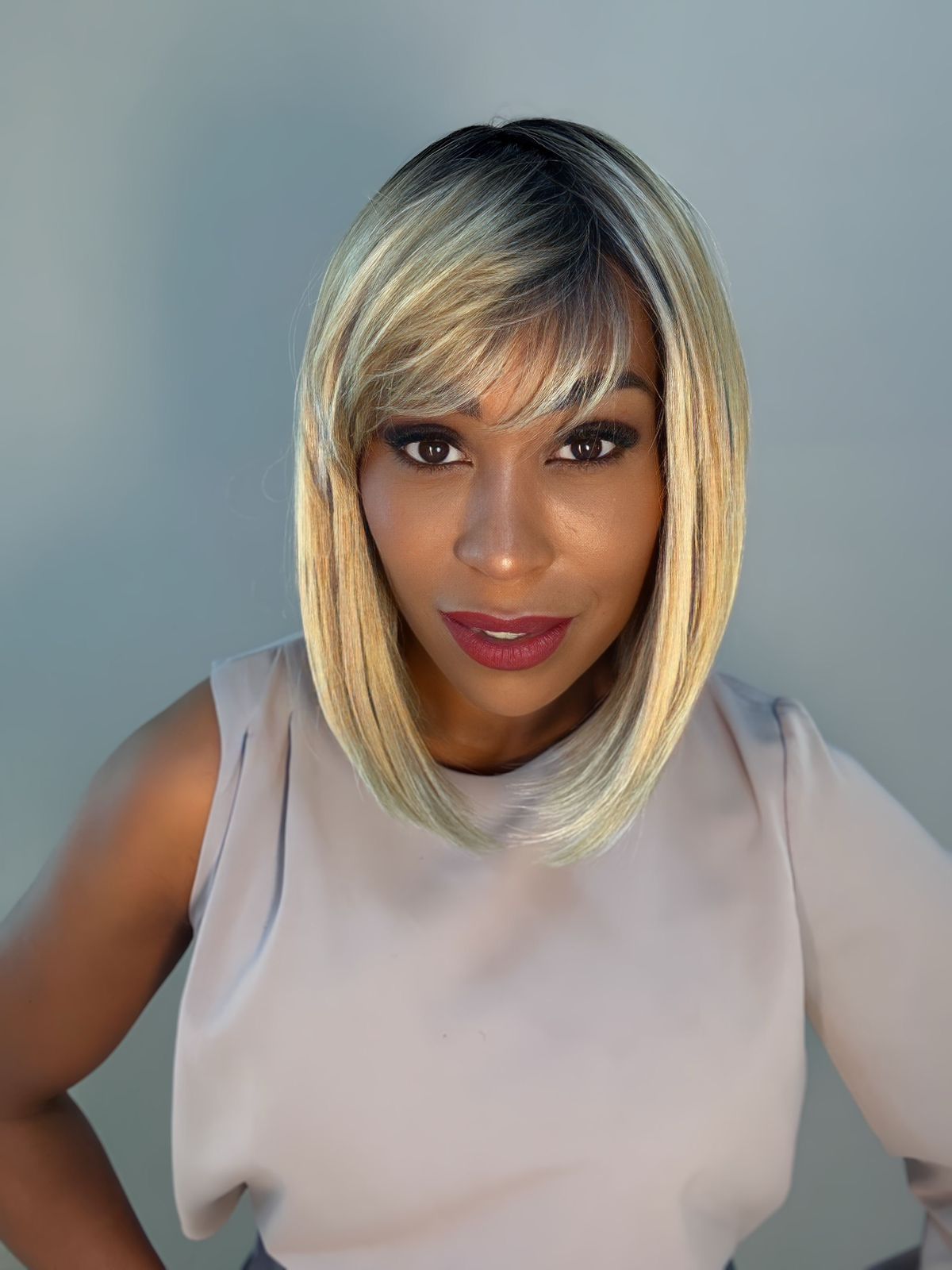 Wig Premium Victoria - Loiro #NTPN4/16A/613A