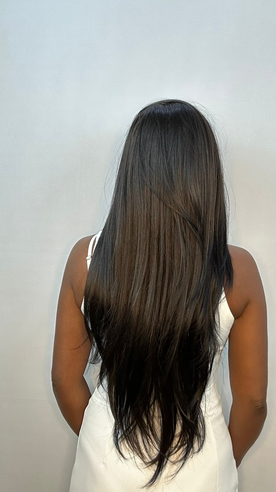 Lace Front Premium Diamante - Castanho Escuro #2