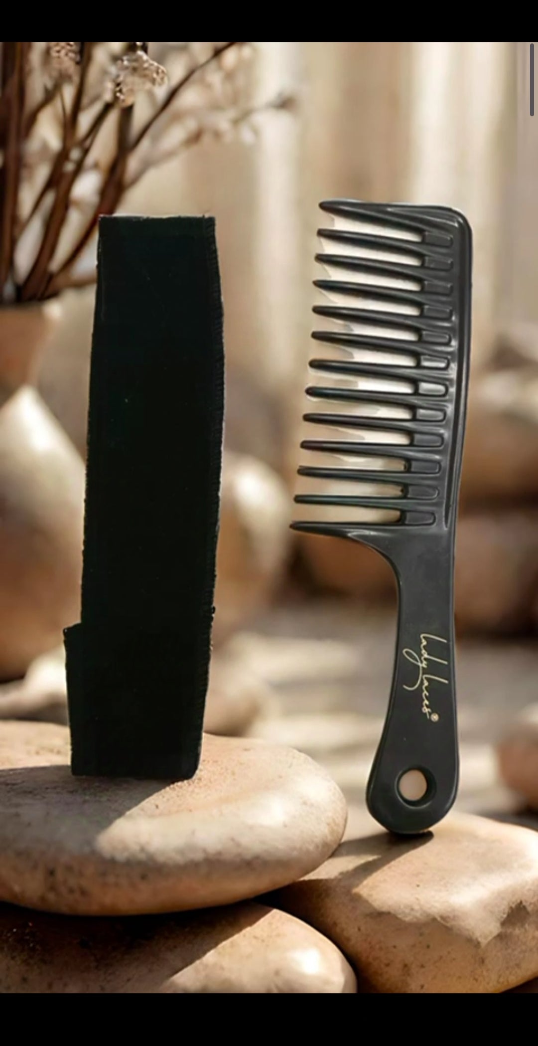 Kit Faixa de Fixação+ Pente