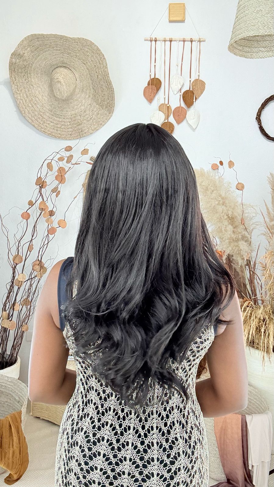 Lace front Bio Fibra Yara - castanho escuro #2