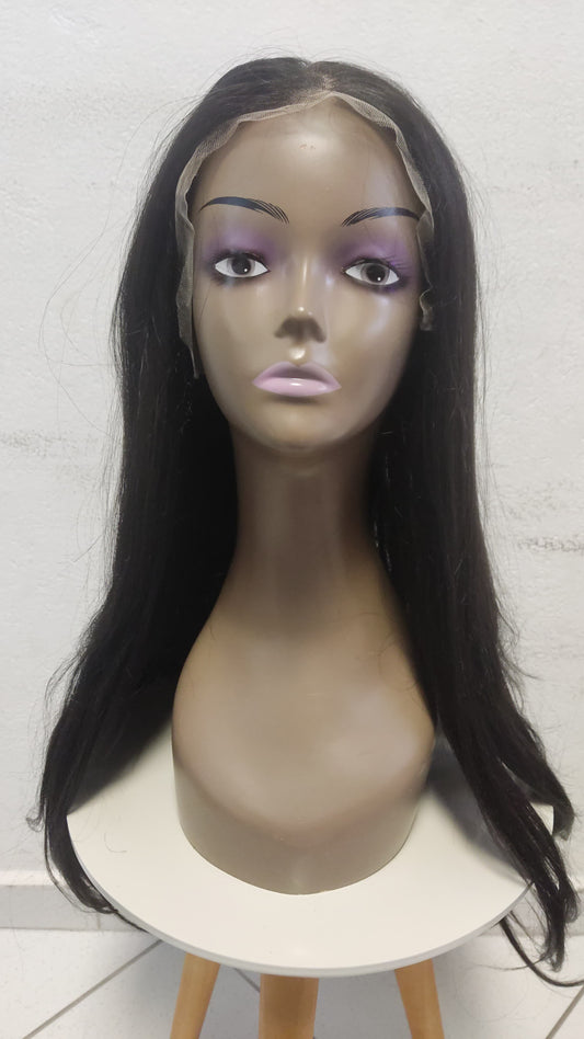 Outlet #33 Lace Front Super Premium Lua Luxo - Castanho Escuro (TELA CORTADA)