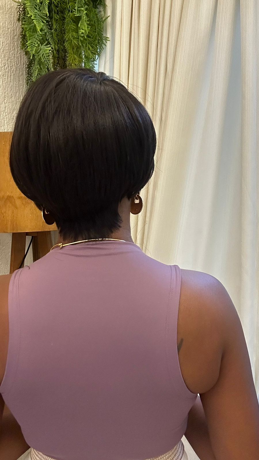 Wig premium Erika - Castanho escuro #2