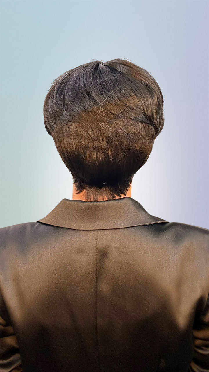 Wig Premium Esther - Castanho Escuro #1B