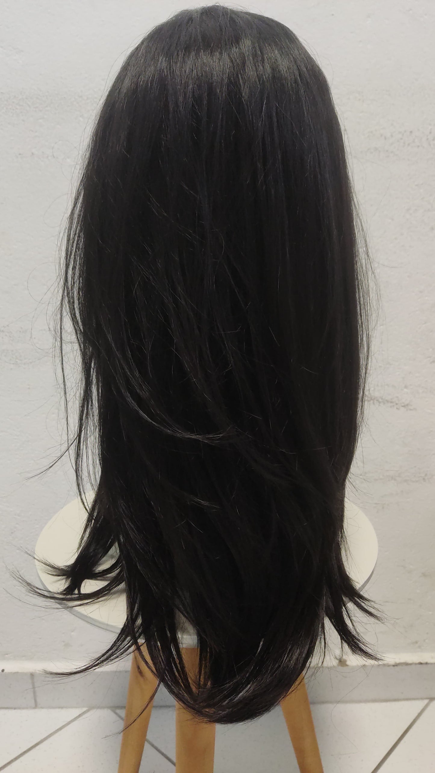 Outlet #26 Lace Front Orgânica Premium Vinia - Castanho Escuro