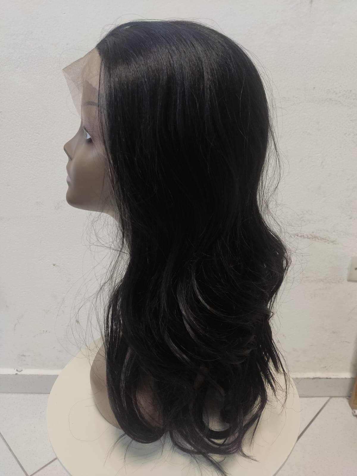 Outlet #14 Lace Front Orgânica Premium Noa - Castanho Escuro #2
