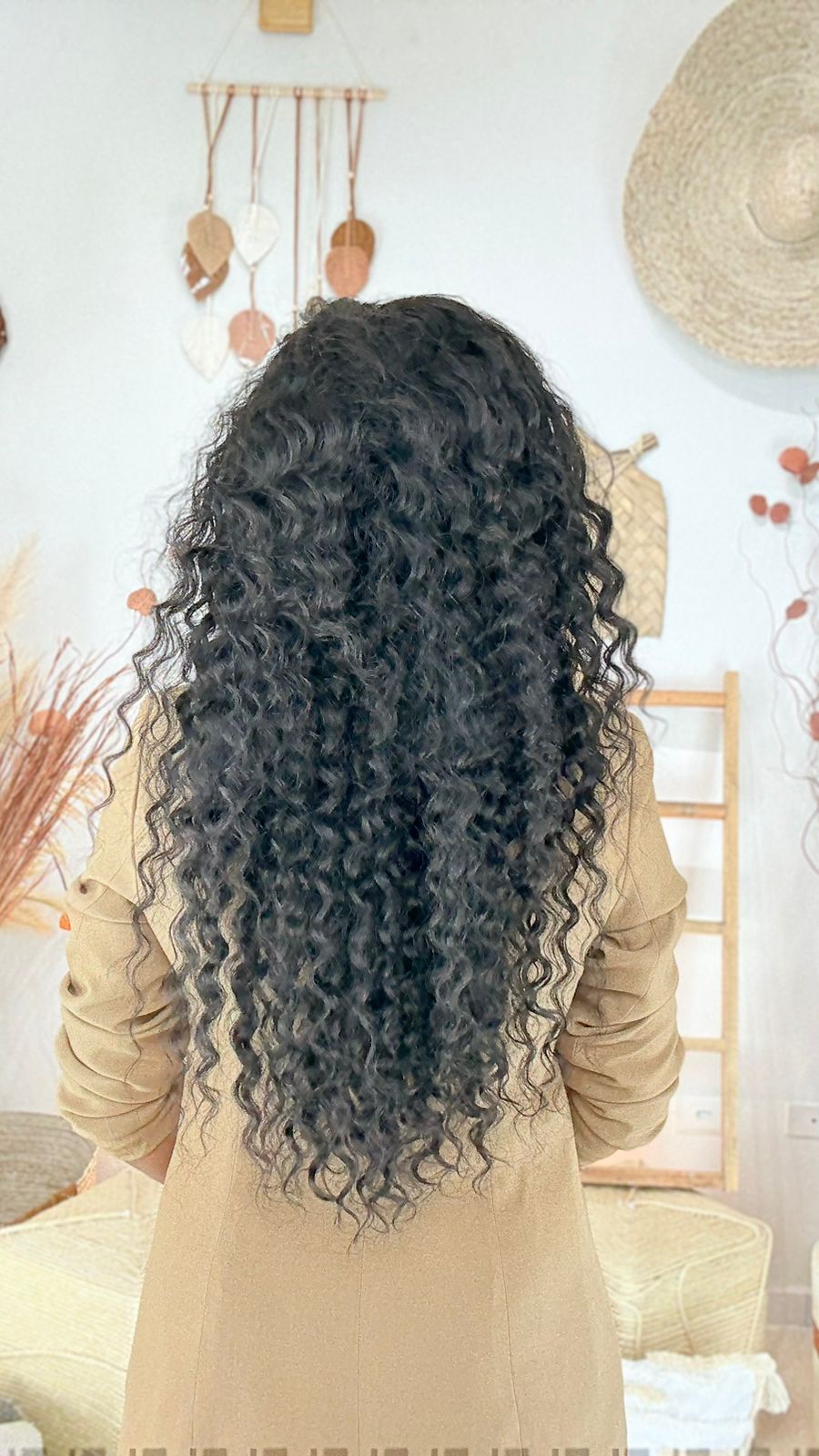 Lace Front Humana Suzana - Castanho escuro