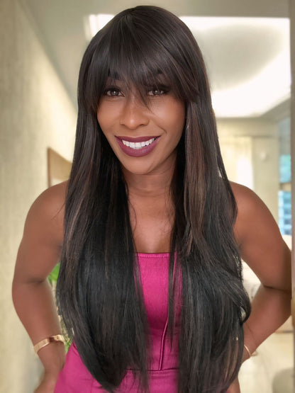 Wig premium Paola - morena iluminada #F1B/30
