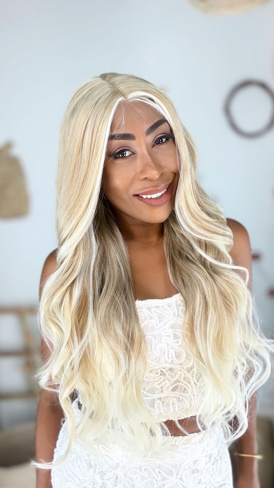 Lace Front Premium Arika - Loiro 56E