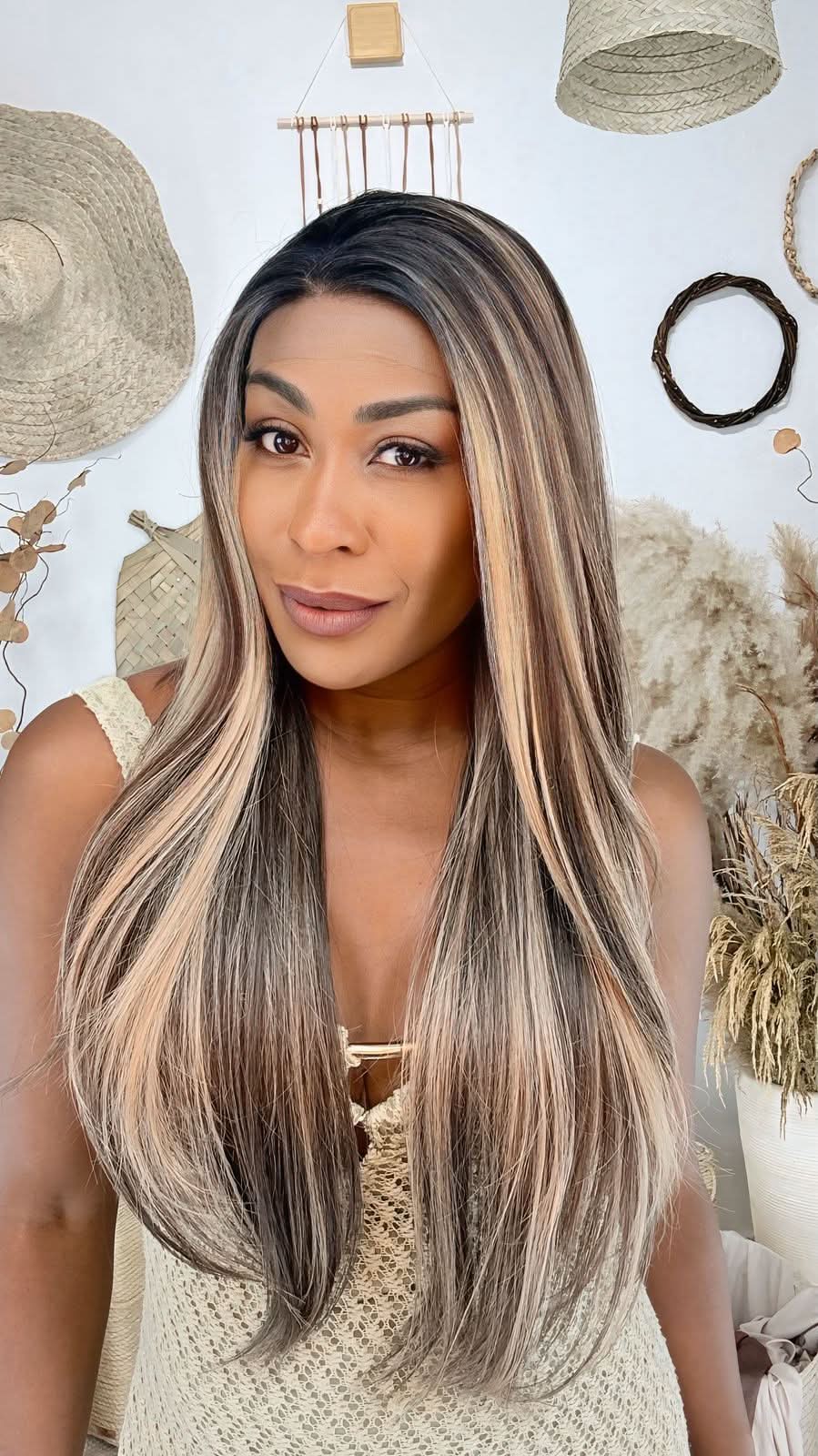Lace Front Premium Diamante - Morena Ilumianada #NTPDHL1B/8/26R