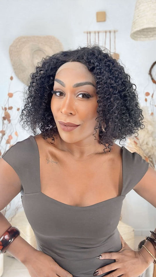 Lace Front Humana Ingrid - Castanho Escuro