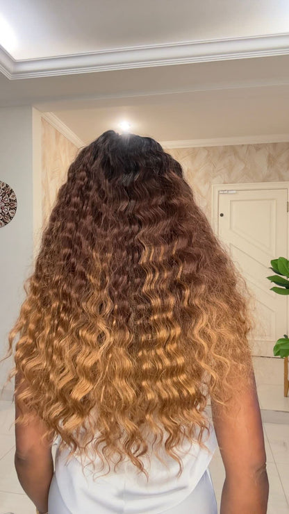 Lace Front Americana Anitta - Chocolate iluminado #OM3FT4327