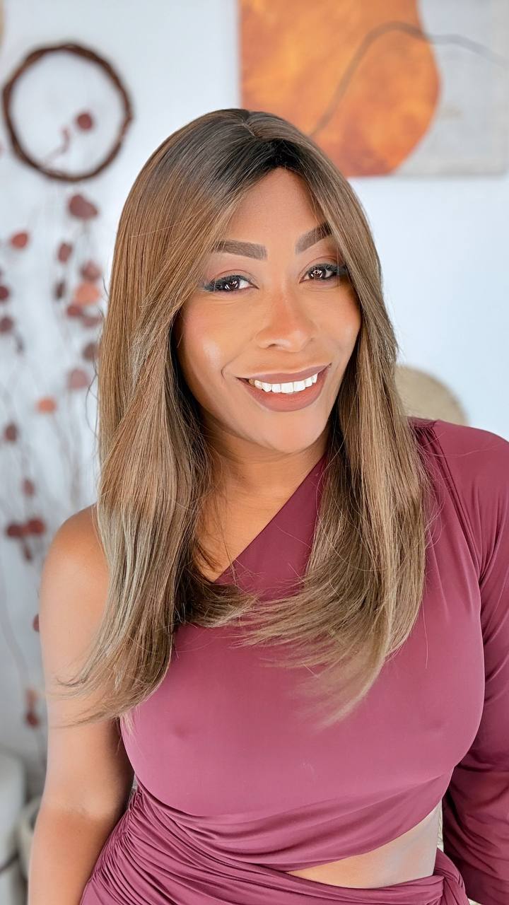 Wig Alice - Loiro Escuro R412C