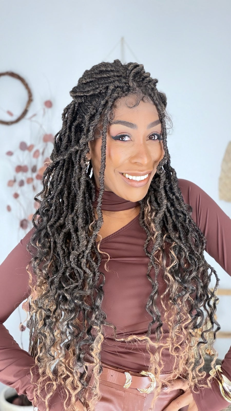 Nu Locs  MLF620 - Morena Iluminada T1B27