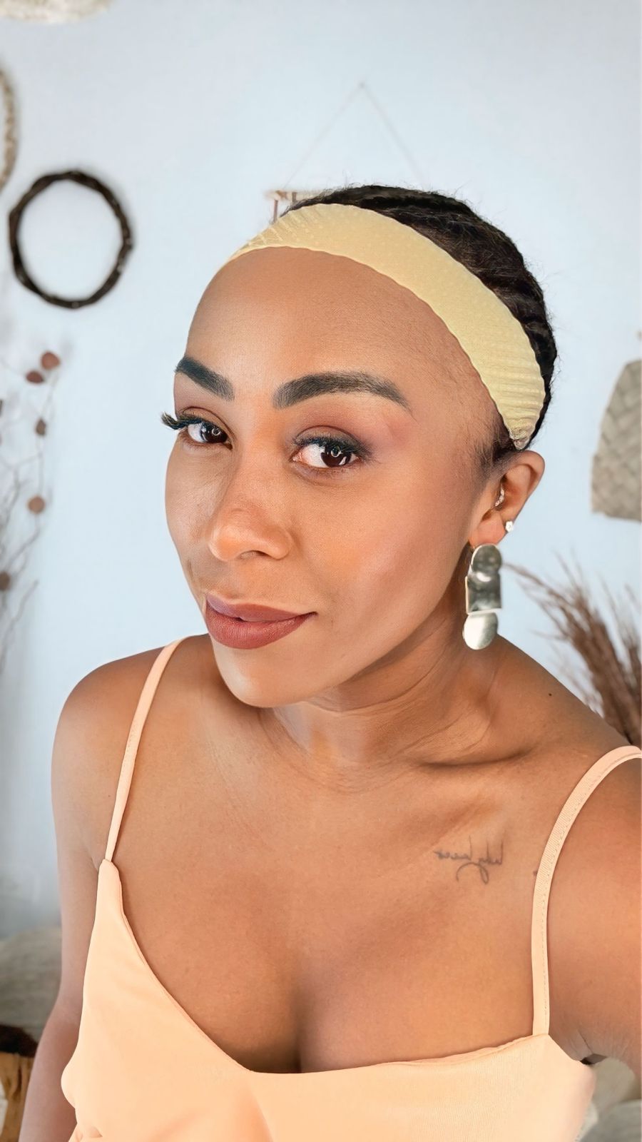 Hair Grip Silicone - Nude Escuro
