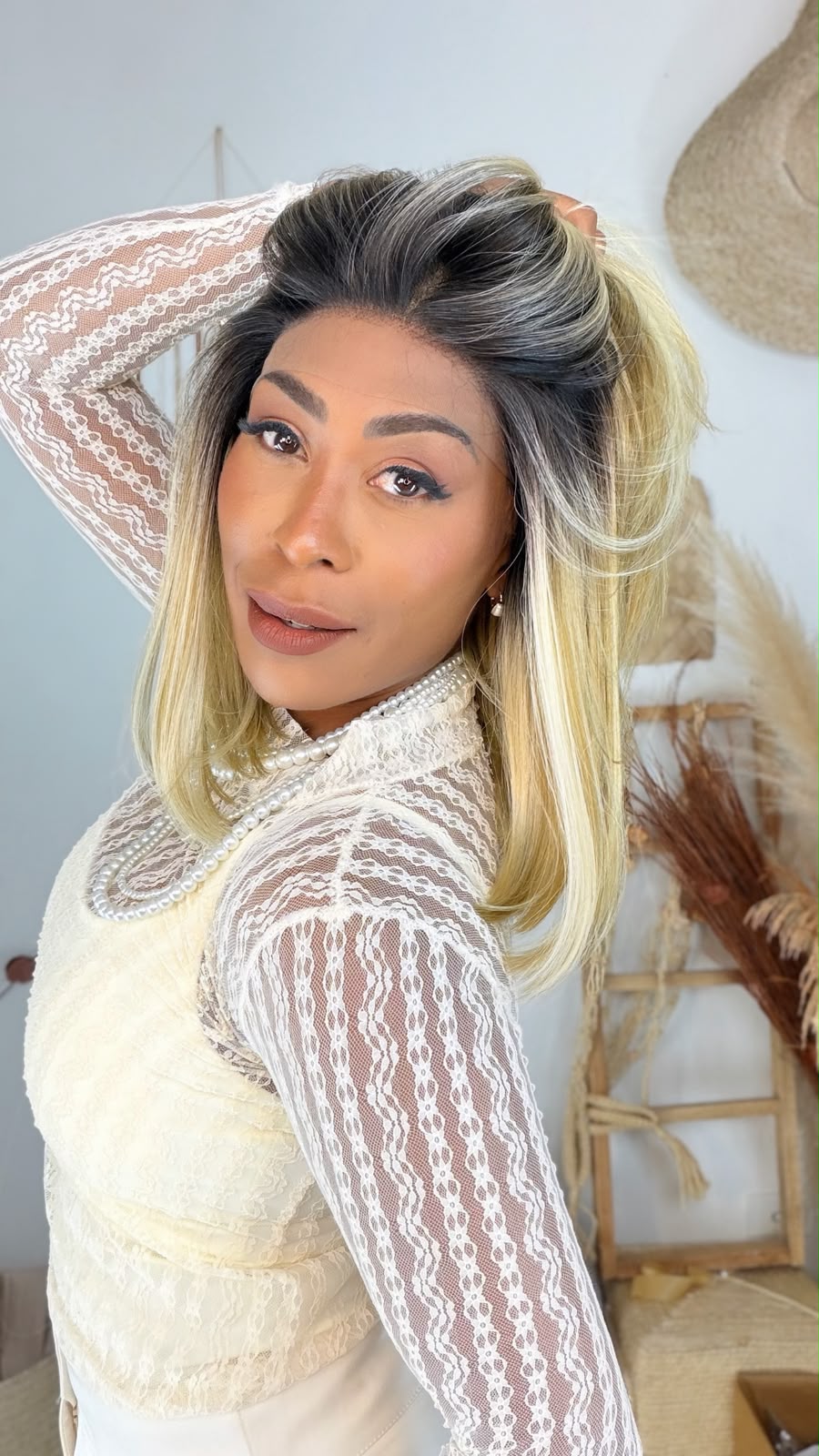 Lace Front Premium Lovena -  Loiro NTPN416A613A